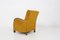 Art Deco Sessel in Senfgelb 5