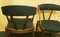 Danish Teak Curved Back Chairs, 1960s, Set of 2 9