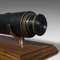 Antique English Victorian Leather Lord Bury 4 Draw Telescope from Steward, 1870s 9