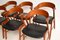 Chaises de Salle à Manger Vintage en Teck de Korup Stolefabrik, Danemark, Set de 6 9