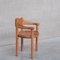 Mid-Century Esszimmerstühle aus massivem Kiefernholz von Rainer Daumiller, 4er Set 9