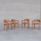 Mid-Century Esszimmerstühle aus massivem Kiefernholz von Rainer Daumiller, 4er Set 5