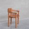Mid-Century Esszimmerstühle aus massivem Kiefernholz von Rainer Daumiller, 4er Set 8