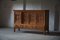 Hohes Sideboard aus massiver Eiche, 20. Jh 11