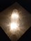 Irisierende Glas Wandlampe von Venini, 1950er 10