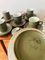 Vintage English Ceramic Chevron Series Tableware Set by Gill Pemberton for Denby, Set of 12 11