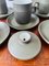 Vintage English Ceramic Chevron Series Tableware Set by Gill Pemberton for Denby, Set of 12 7