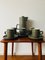 Englisches Vintage Keramik Geschirr Set aus der Chevron Serie von Gill Pemberton für Denby 5
