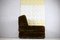 Bernsteinfarbener Stuhl aus Schaumstoff & Samt, Frankreich, 1970 19