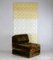 Bernsteinfarbener Stuhl aus Schaumstoff & Samt, Frankreich, 1970 17