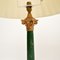 Antique Neoclassical Style Tole & Brass Table Lamps, Set of 2 5