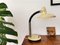 Mid-Century Modern Beige Metal Gooseneck Work Desk Table Lamp, 1960s 3