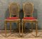 Louis XVI Golden Wood Chairs, 1900s, Set of 2 4