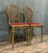Louis XVI Golden Wood Chairs, 1900s, Set of 2 6