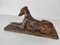 Albert Ernest Sanchez, Greyhound, 1922, Terracotta Sculpture, Image 16