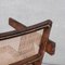 Bürostuhl aus Schilfrohr & Teak von Pierre Jeanneret 3