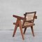 Cane and Teak Office Chair by Pierre Jeanneret, Image 6