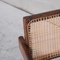Cane and Teak Office Chair by Pierre Jeanneret, Image 13