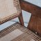 Silla de oficina de caña y teca de Pierre Jeanneret, Imagen 2