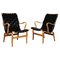 Eva Leather Lounge Chair by Bruno Mathsson, Set of 2, Image 1
