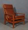 Fauteuil avec Ottomane par Henry Schubell, Set de 2 7