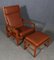 Lounge Chair with Ottoman by Henry Schubell, Set of 2 2