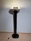 Art Deco Floor Lamp, Black Lacquer and Chrome, France circa 1930, Image 10