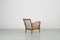 Armchairs with Viennese Wicker, 1950s, Set of 2 4