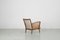 Armchairs with Viennese Wicker, 1950s, Set of 2, Image 4