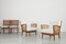 Armchairs with Viennese Wicker, 1950s, Set of 2, Image 9