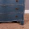English Painted Serpentine Front Commode 8