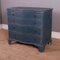 English Painted Serpentine Front Commode 1