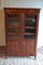 Antique Mahogany Display Cabinet 1