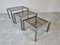 Vintage Brass and Chrome Nesting Tables, 1970s 3