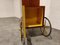 Italian Bar Cabinet Cart on Wheels by Aldo Tura, 1960s 5