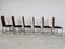 Vintage Brass Dining Chairs by Belgo Chrom, 1970s, Set of 6 6