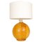Mid-Century Modern Solid Pine Sculptural Table Lamp, Sweden, 1970s, Image 1