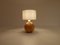 Mid-Century Modern Solid Pine Sculptural Table Lamp, Sweden, 1970s 8