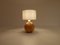 Mid-Century Modern Solid Pine Sculptural Table Lamp, Sweden, 1970s, Image 8