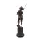 Bronze & Marmor Boy mit einer Angelrute 3