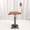 Antique Industrial Chair from Singer, Image 4