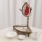 Antique French Napoleon III Make-Up Mirror 10