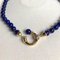 18 Karat Yellow Gold and Sodalite with Diamonds Necklace 2