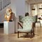 Grasshopper Armchair Wood and Fabric by Finn Juhl for Design M 2