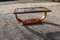 Vintage French Wooden and Glass Coffee Table Lounge Table 11