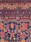Antiker Französischer Geknüpfter Teppich im Shiraz Design 6