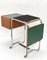 Bauhaus Chrome Tubular Foldable Desk with Drawers by Jean Burkhalter, France, 1930s 8