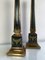 Empire Style Directoire Tole and Brass Table Lamps, 1960s, Set of 2 16