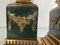 Empire Style Directoire Tole and Brass Table Lamps, 1960s, Set of 2, Image 7