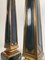 Empire Style Directoire Tole and Brass Table Lamps, 1960s, Set of 2 17